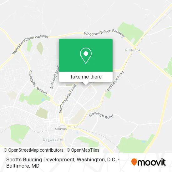 Spotts Building Development map