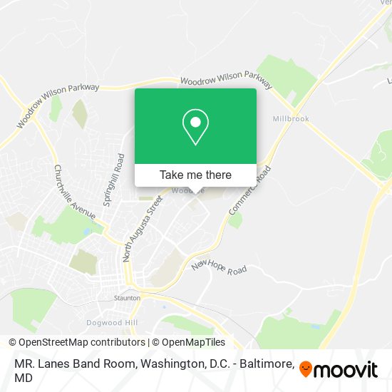 Mapa de MR. Lanes Band Room
