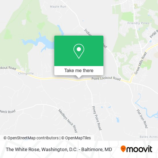 The White Rose map