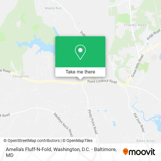 Mapa de Amelia's Fluff-N-Fold