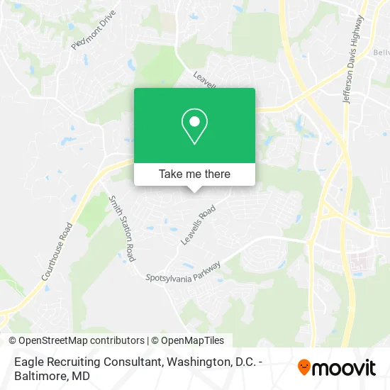 Mapa de Eagle Recruiting Consultant
