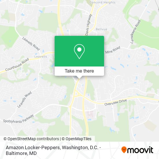 Amazon Locker-Peppers map