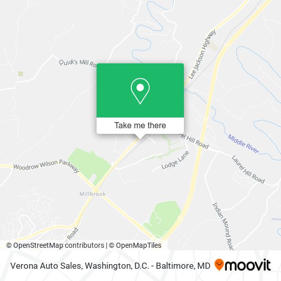 Mapa de Verona Auto Sales