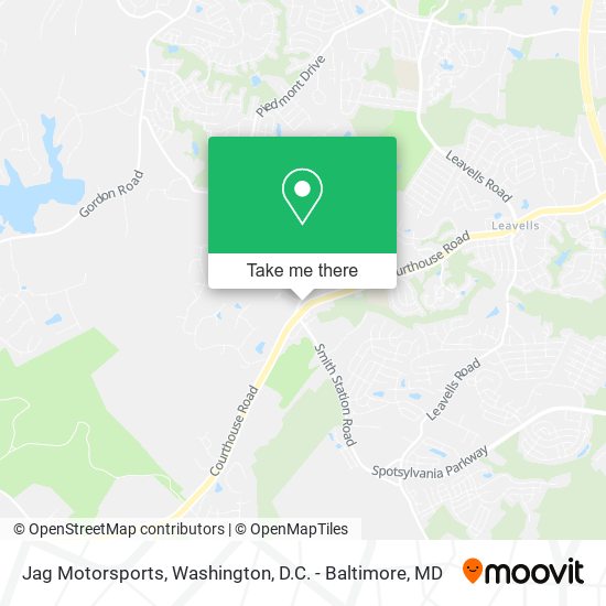 Jag Motorsports map