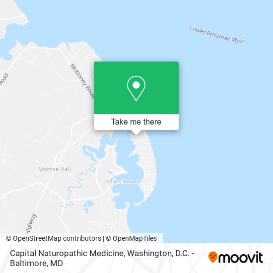 Capital Naturopathic Medicine map