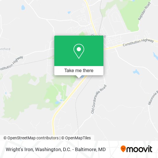 Wright's Iron map