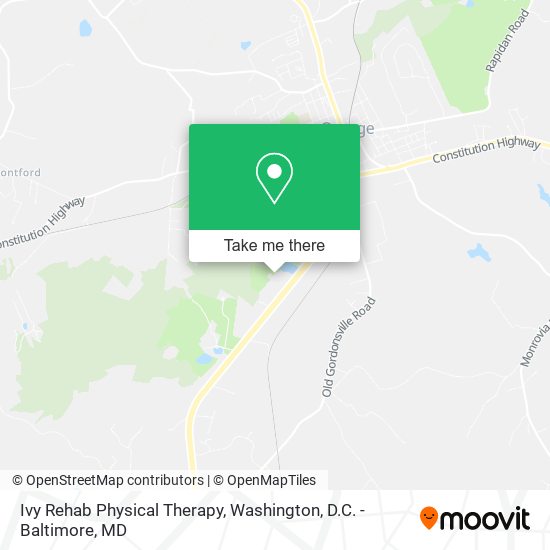 Ivy Rehab Physical Therapy map