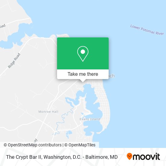 Mapa de The Crypt Bar II