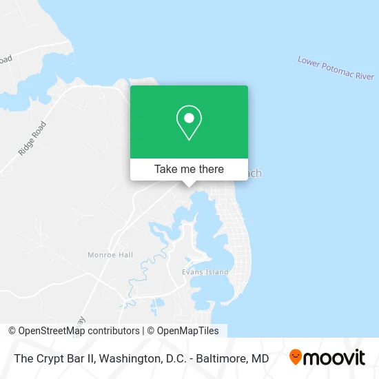 The Crypt Bar II map