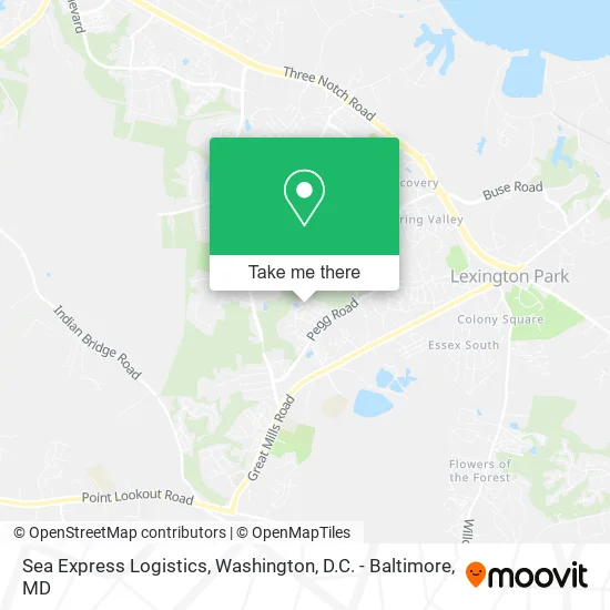 Sea Express Logistics map