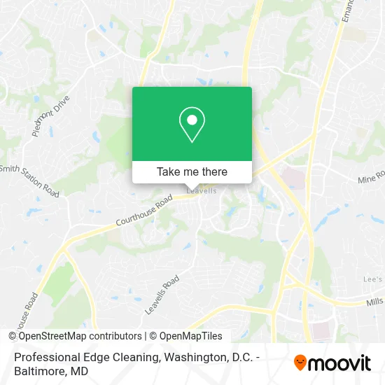 Professional Edge Cleaning map