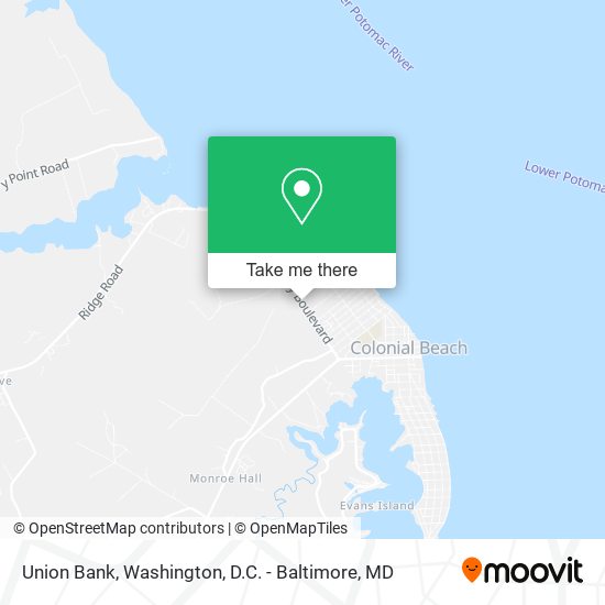 Mapa de Union Bank