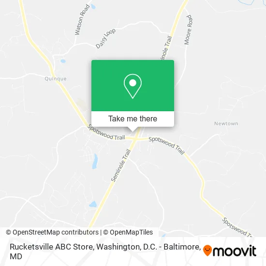 Rucketsville ABC Store map