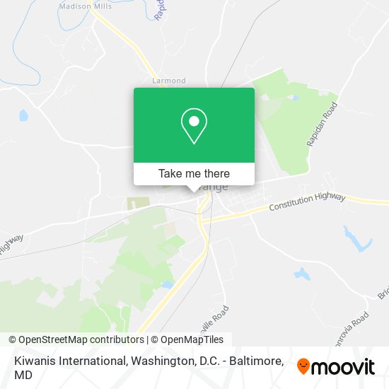 Kiwanis International map