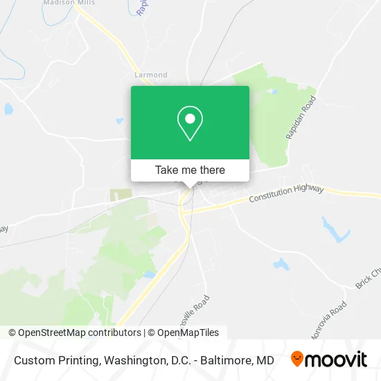 Custom Printing map