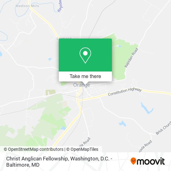 Christ Anglican Fellowship map