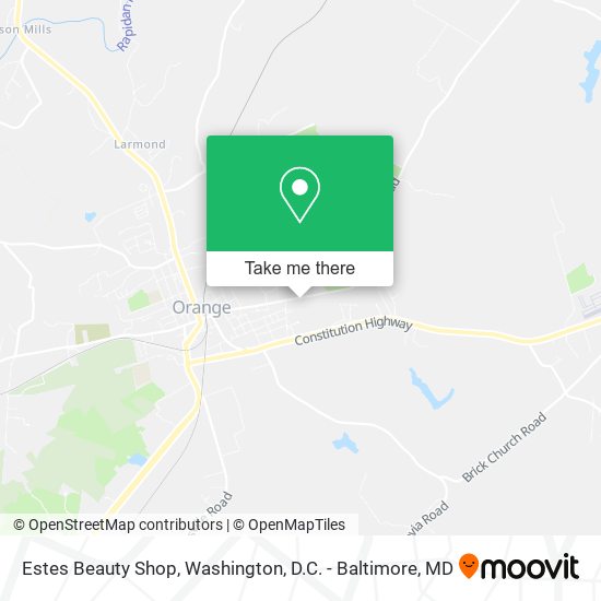 Mapa de Estes Beauty Shop