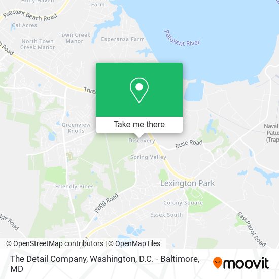 The Detail Company map