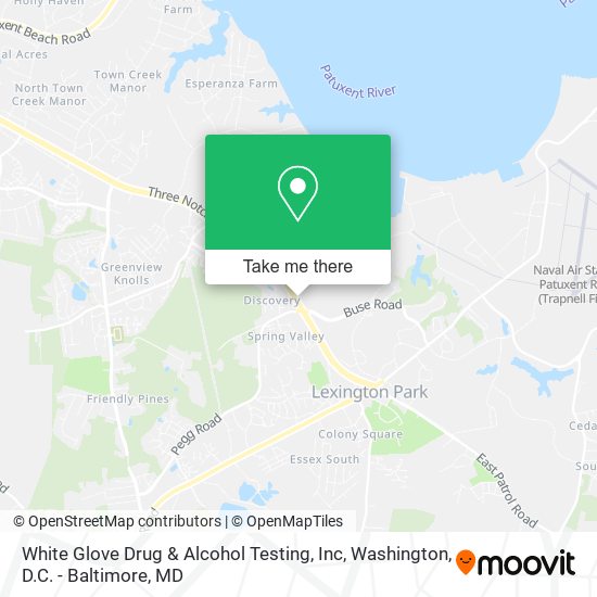 White Glove Drug & Alcohol Testing, Inc map