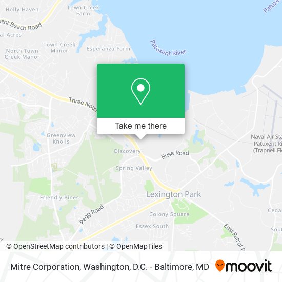 Mapa de Mitre Corporation