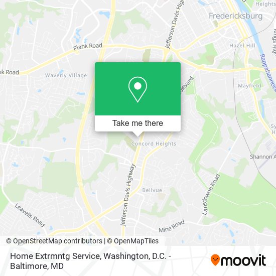 Home Extrmntg Service map