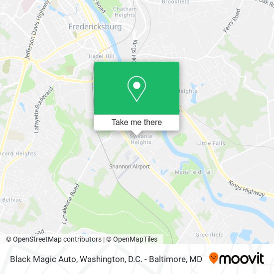 Black Magic Auto map