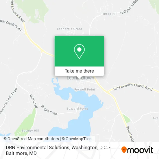Mapa de DRN Environmental Solutions