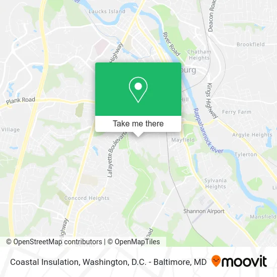 Coastal Insulation map