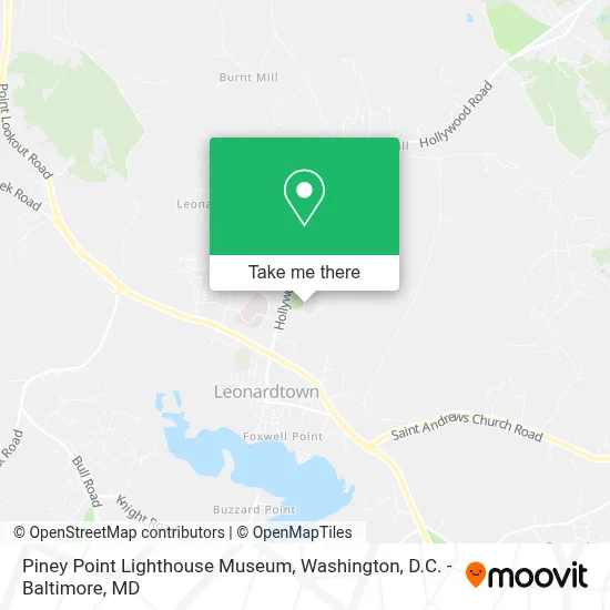 Piney Point Lighthouse Museum map