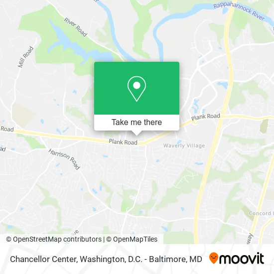 Chancellor Center map
