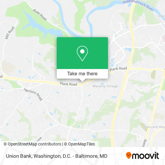 Union Bank map