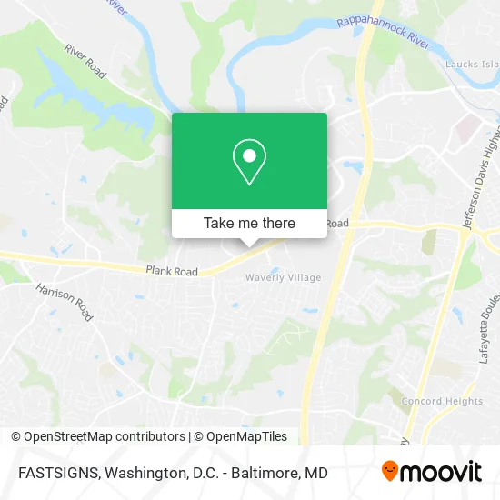 FASTSIGNS map