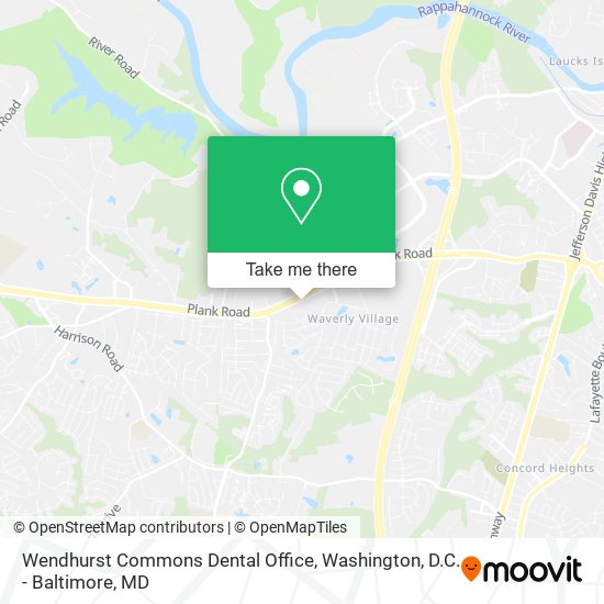 Mapa de Wendhurst Commons Dental Office
