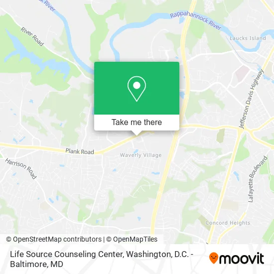 Life Source Counseling Center map