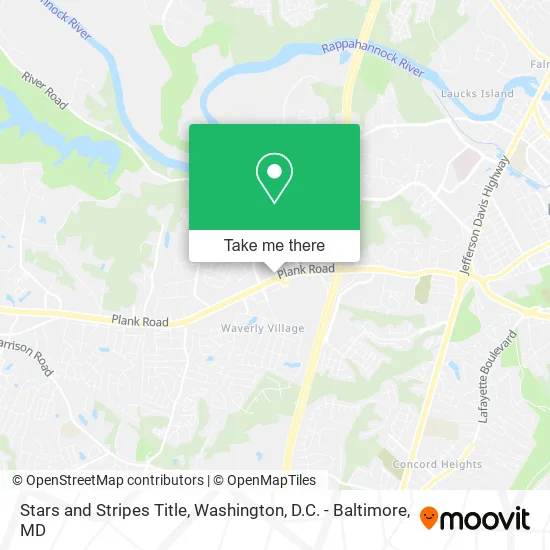 Stars and Stripes Title map