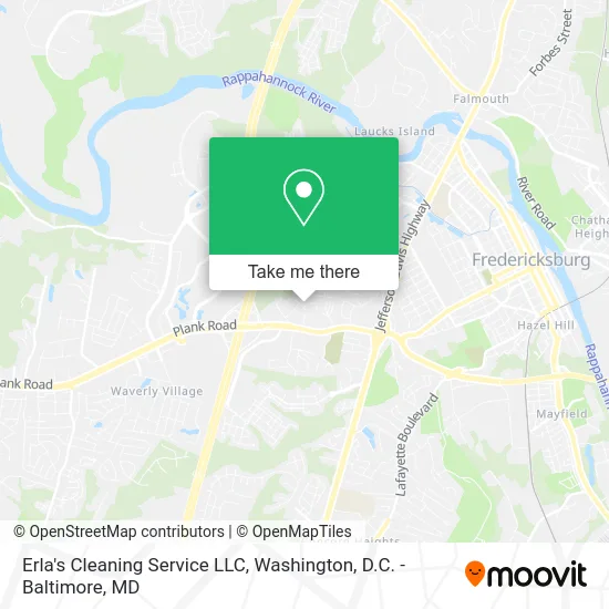 Erla's Cleaning Service LLC map