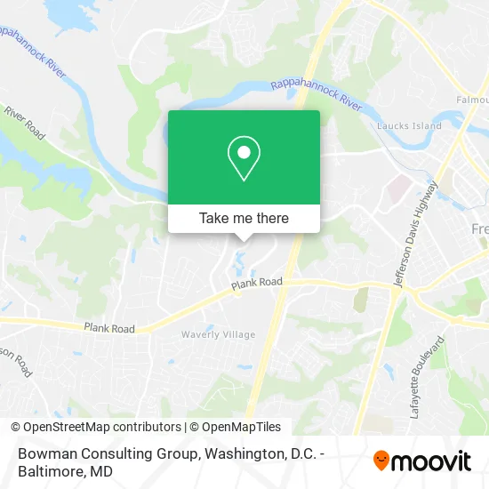 Bowman Consulting Group map
