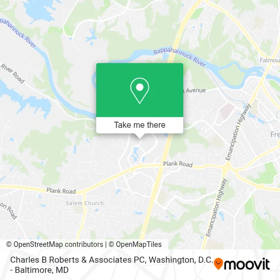Charles B Roberts & Associates PC map