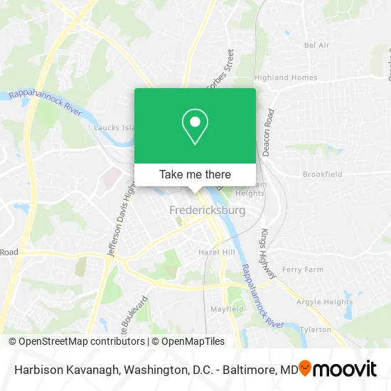 Mapa de Harbison Kavanagh