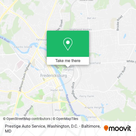 Prestige Auto Service map