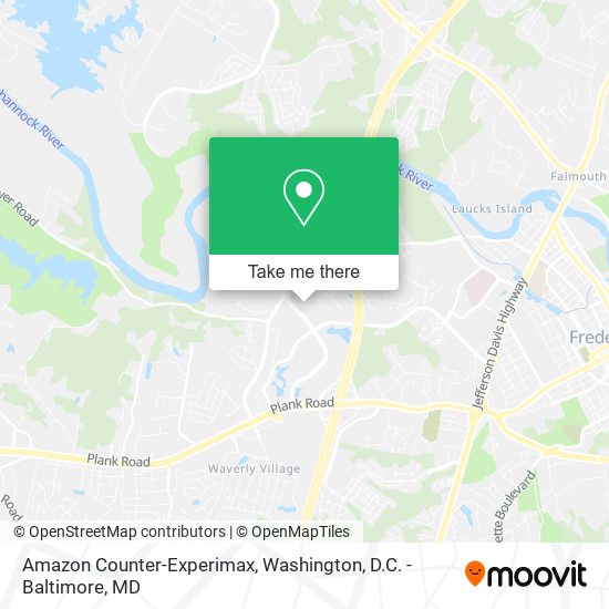Mapa de Amazon Counter-Experimax