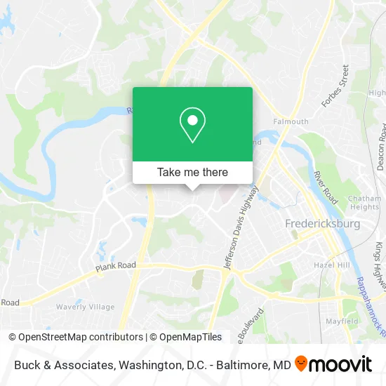 Buck & Associates map