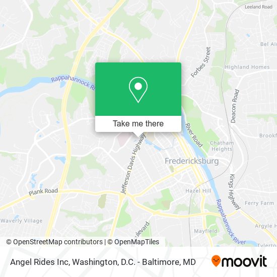 Angel Rides Inc map