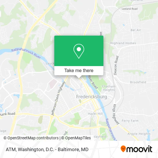 ATM map