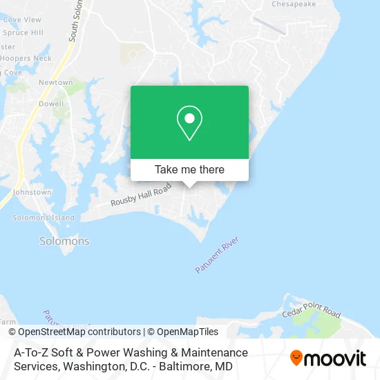 A-To-Z Soft & Power Washing & Maintenance Services map