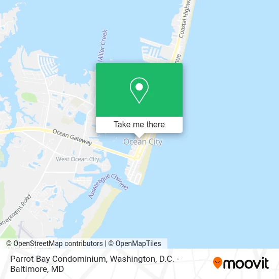 Parrot Bay Condominium map