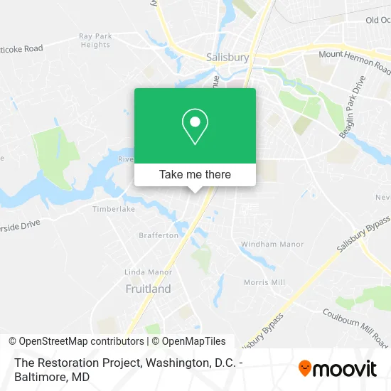 The Restoration Project map