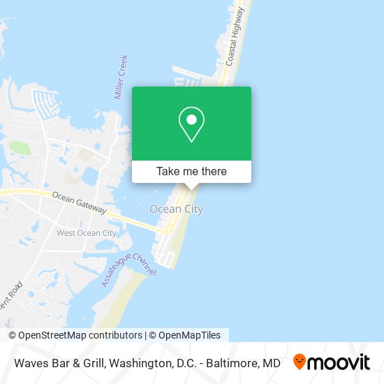 Waves Bar & Grill map
