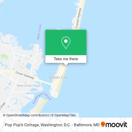 Pop Pop's Cottage map