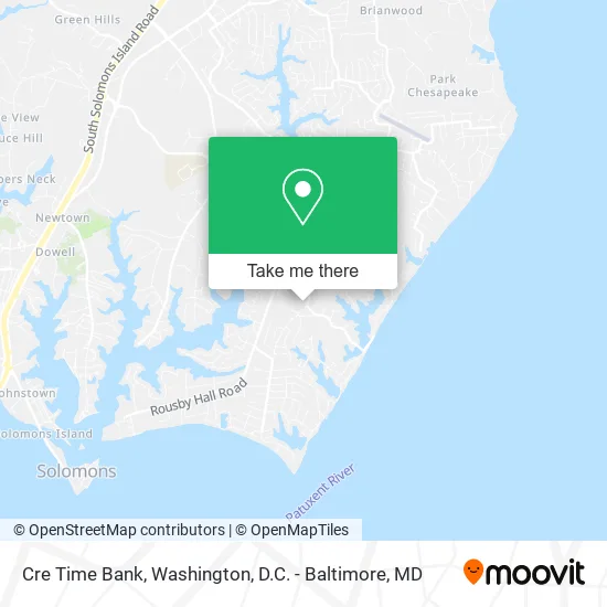 Cre Time Bank map